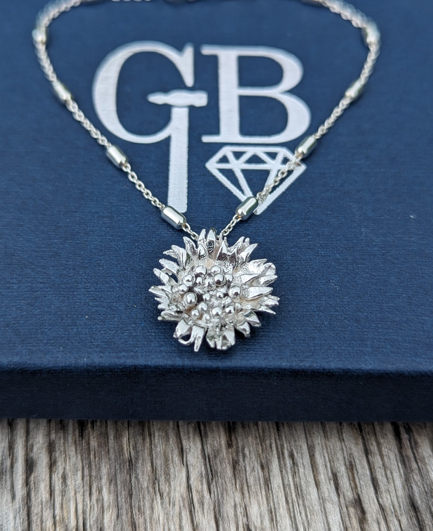 Sunflower pendant
